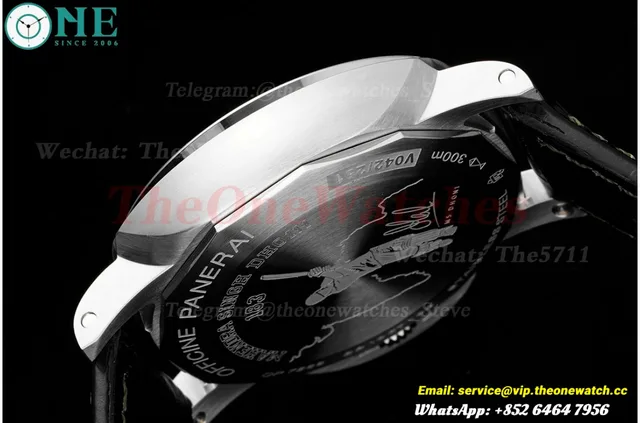 PAM1056 Luminor GMT 44mm SS/LE Green VSF P9011 Super Clone — photo 10