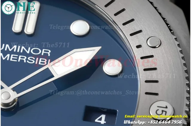 Submersible PAM692 BMG Tech TI/RU Blue 47MM VSF P9010 — photo 6