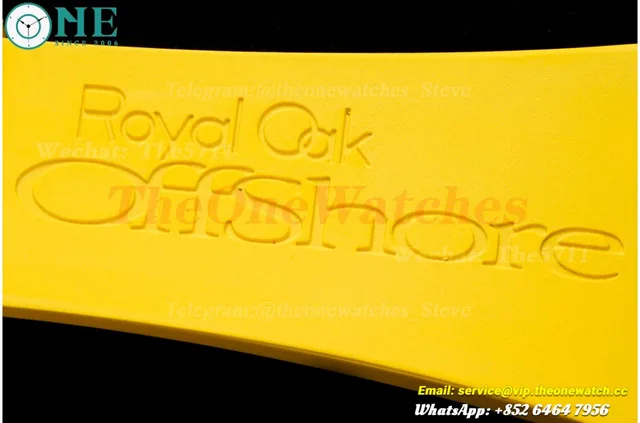 Royal Oak Offshore 42mm Cer/RU Black/Yellow  JJF A7750 — photo 26