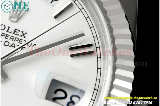 DayDate 228239 40mm SS/SS White/Rmn VSF DD3255 Super Clone — photo 6