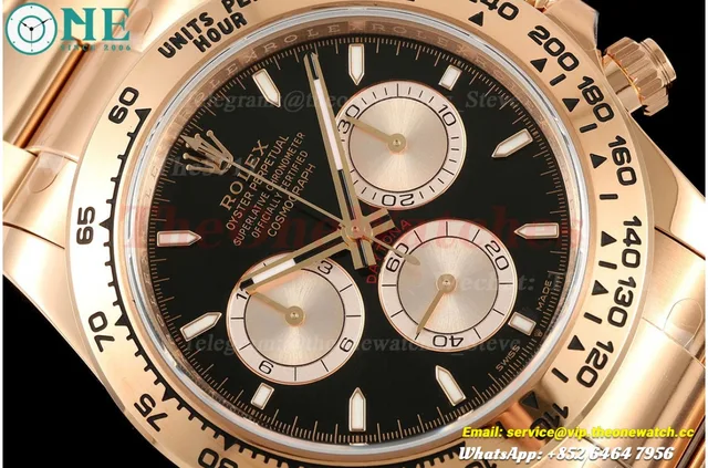 Daytona 126505 40mm RG/RG Black/Stk VSF V3 DD4131(Gain Weight) — photo 3