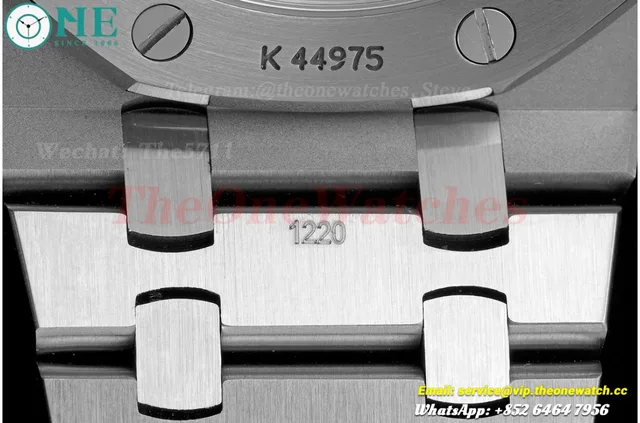 Royal Oak 41mm 15500 SS/SS White/Stk ZF V3 A4302 Super Clone — photo 30
