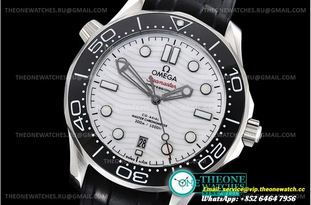 Omega - Seamaster 300m 2018 SS/SS White VSF Asia 8800