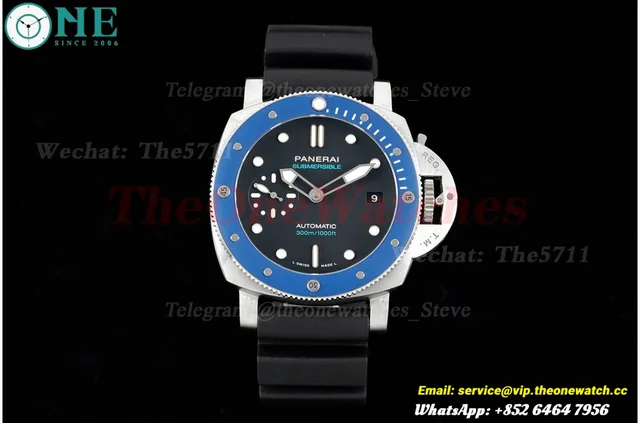 Submersible PAM1209 Azzurro SS/RU 42MM Blue VSF OP.XXXIV — photo 4
