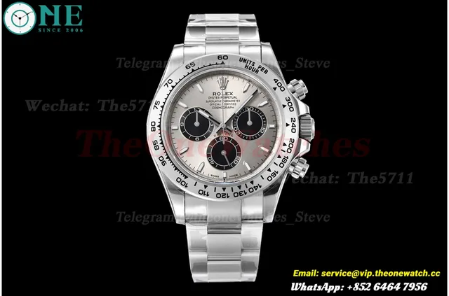 Daytona 126509 40mm SS/SS Silver/Blk VSF V3 DD4131(Gain Weight) — photo 4