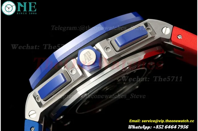 Royal Oak Offshore 26400SO 44mm SS/RU Blue Dial APJF A3126 — photo 7