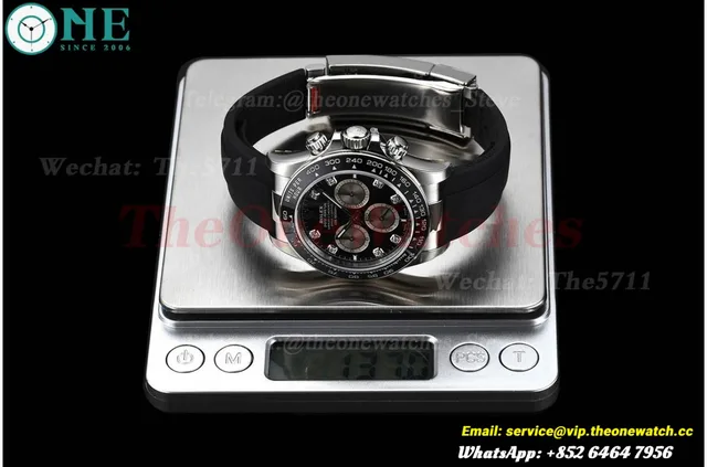 Daytona 126519 40mm SS/RU Black/Dia VSF V2 DD4131(Gain Weight) — photo 46