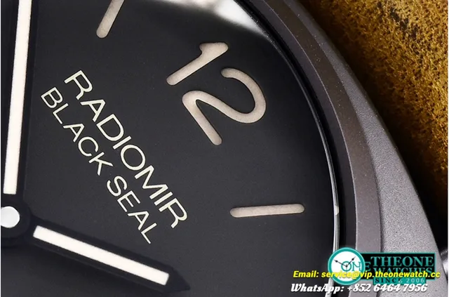 Panerai - PAM505 Radiomir Black Seal CER/LE Blk VSF V3 P9000 — photo 13