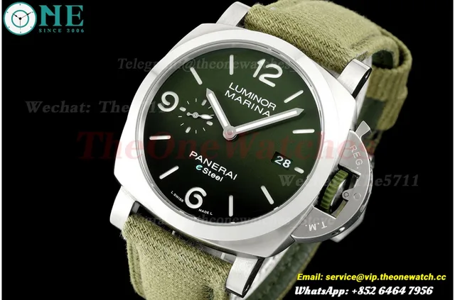Luminor PAM1356 44mm SS/NY Green Dial VSF P9010