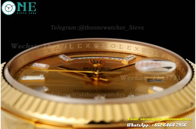 DayDate 228238 40mm YG/YG Gold/Dia VSF V2 DD3255 (Weighted Approx.182g) — photo 6