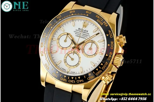 Daytona 126518 40mm YG/RU White/White VSF V2 DD4131(Gain Weight)