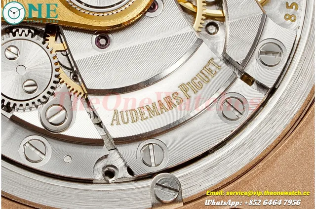 Royal Oak 15400 Frosted 41mm RG/RG White IPF SA3120 Super Clone — photo 16