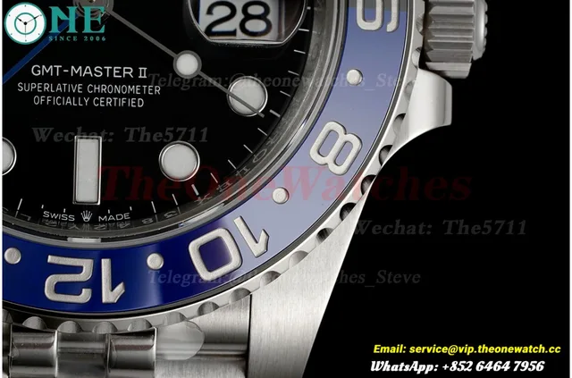 GMT Master II 126710 Batgirl 40mm Jub SS/SS Black Dial VSF DD3285 — photo 8