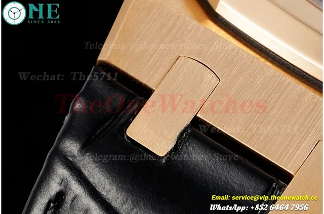 Royal Oak 15400 RG/LE Black Dial APSF V4 SA3120 Super Clone (Tungsten Heavy Version) — photo 6