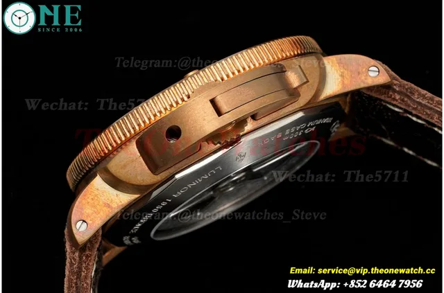 PAM382N Bronzo Submersible BR/LE Green VSF V2 Mod9000 — photo 12