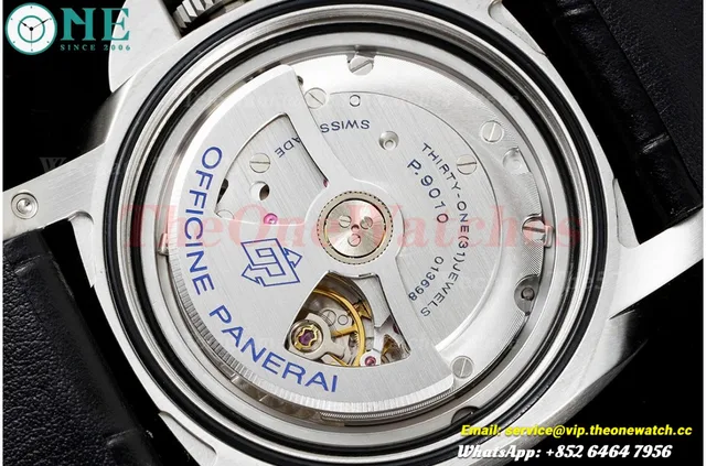 PAM1312 Lum. Marina Auto 44mm Black SS/LE VSF P9010 — photo 14