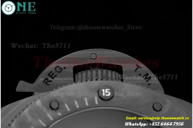 PAM1039 Submersible Luna Rossa GMT 47mm Carbon/RU VSF P9010 Super Clone — photo 7
