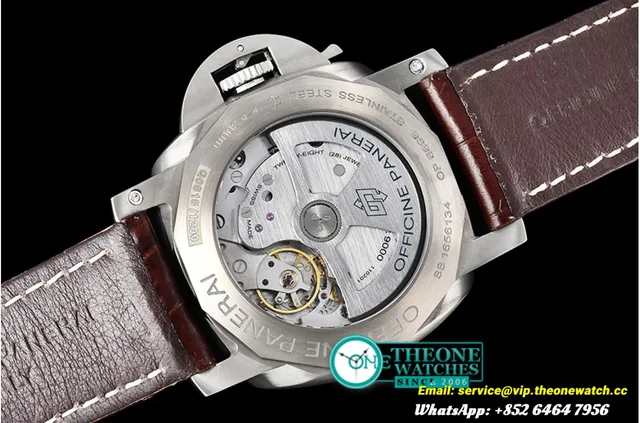 Panerai - PAM351 Q Lum. Marina 3 Days TI/LE Brown VSF P9000 Mod — photo 5