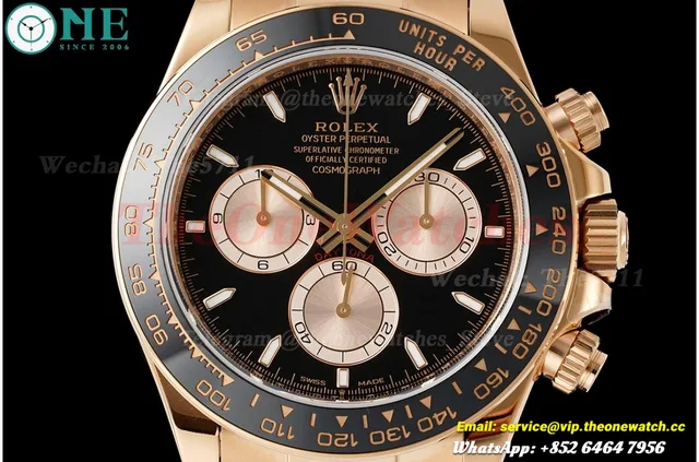 Daytona 126515 40mm RG/RU Black/Stk VSF V2 DD4131(Gain Weight) — photo 2