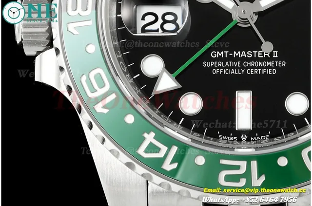 GMT Master II 126720 Sprite Jub 40mm SS/SS Black Dial VSF DD3285 — photo 7