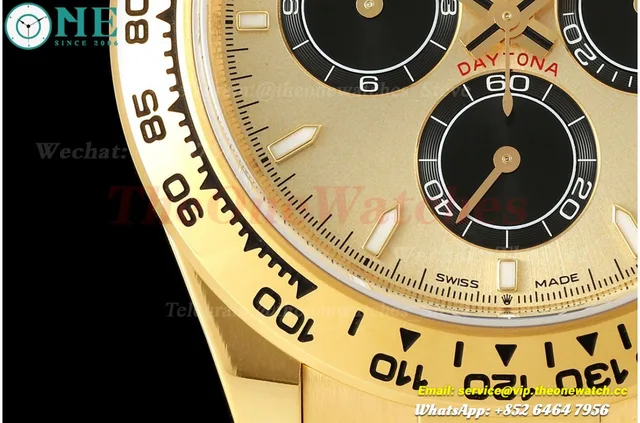 Daytona 126508 40mm YG/YG Gold/Blk VSF V3 DD4131(Gain Weight) — photo 10