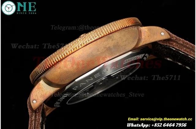 PAM382N Bronzo Submersible BR/LE Green VSF V2 Mod9000 — photo 13