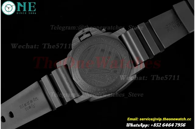 PAM1039 Submersible Luna Rossa GMT 47mm Carbon/RU VSF P9010 Super Clone — photo 11