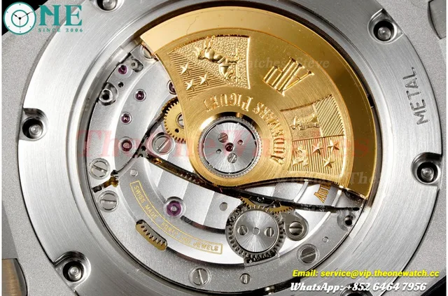 Royal Oak 15400 SS/SS Grey/Stk APSF SA3120 Super Clone — photo 10