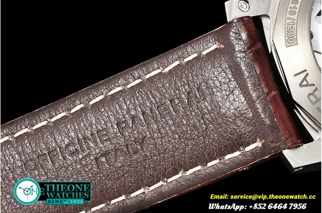 Panerai - PAM351 Q Lum. Marina 3 Days TI/LE Brown VSF P9000 Mod — photo 8