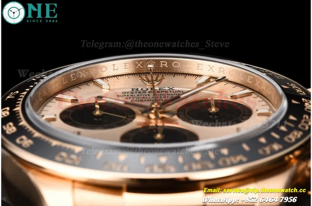 Daytona 126515 40mm RG/RU Champagne/Blk VSF V2 DD4131(Gain Weight) — photo 10