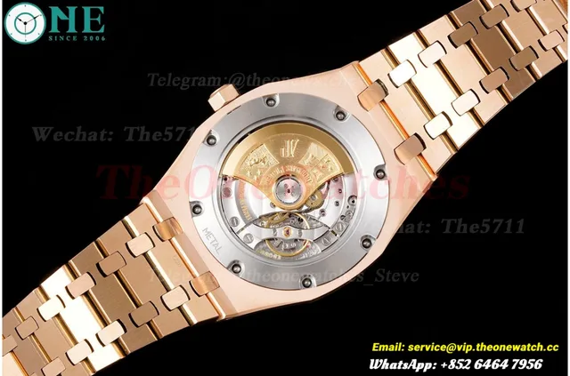 Royal Oak 15400 RG/RG Black/Stk APSF SA3120 Super Clone — photo 10