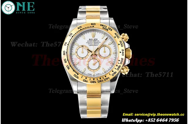 Daytona 126503 40mm YG/SS White Dial VSF V3 DD4131(Gain Weight) — photo 4