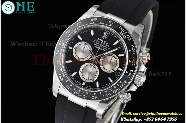 Daytona 126519 40mm SS/RU Black/Stk VSF V2 DD4131(Gain Weight)