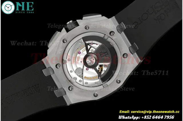 Royal Oak Offshore 26400IO 44mm SS/RU Black Dial APJF A3126 — photo 12