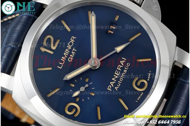 PAM1033 GMT 44MM SS/LE Blue VSF V2 P9011 — photo 3