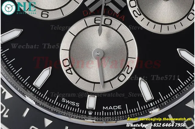 Daytona 126519 40mm SS/RU Black/Stk VSF V2 DD4131(Gain Weight) — photo 9