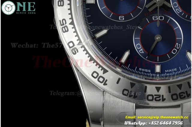 Daytona 126509 40mm SS/SS Blue/Stk VSF V3 DD4131(Gain Weight) — photo 35