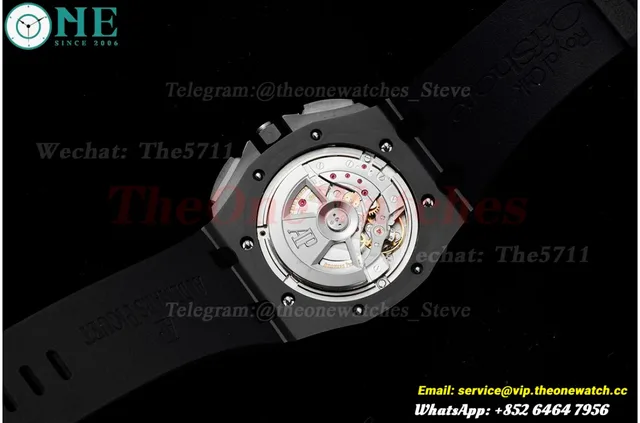 Royal Oak Offshore 26402 44mm Ceramic/RU Black/Black JJF A3126 — photo 7