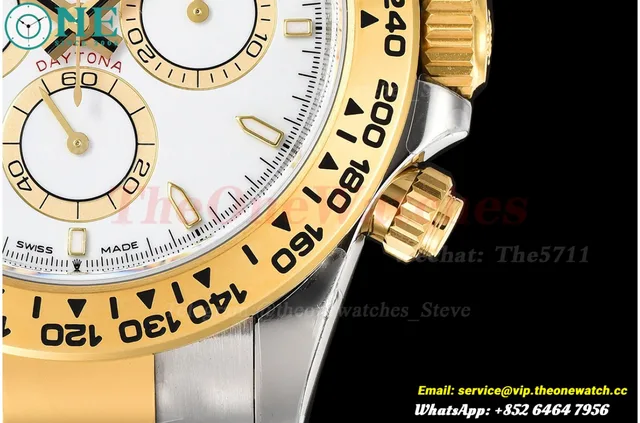 Daytona 126503 40mm YG/SS White Dial VSF V3 DD4131(Gain Weight) — photo 8