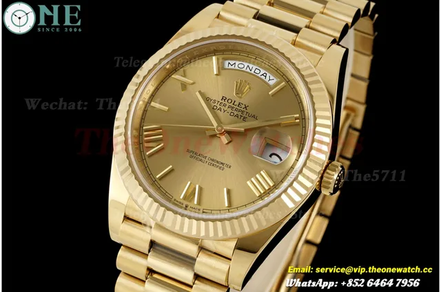 DayDate 228238 40mm YG/YG Gold/Rmn VSF DD3255 Super Clone