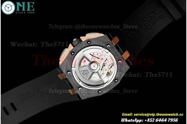 Royal Oak Offshore 24606 44mm Ceramic/RU Black/Black JJF A3126 — photo 5