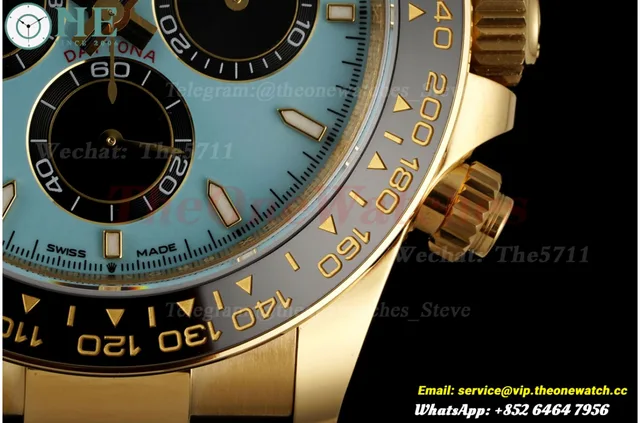 Daytona 126518 40mm YG/RU Tiffany/Stk VSF V2 DD4131(Gain Weight) — photo 8