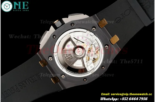 Royal Oak Offshore 26405CE 44mm Cer/RU Glasses Dial APJF A7750 Mod — photo 14