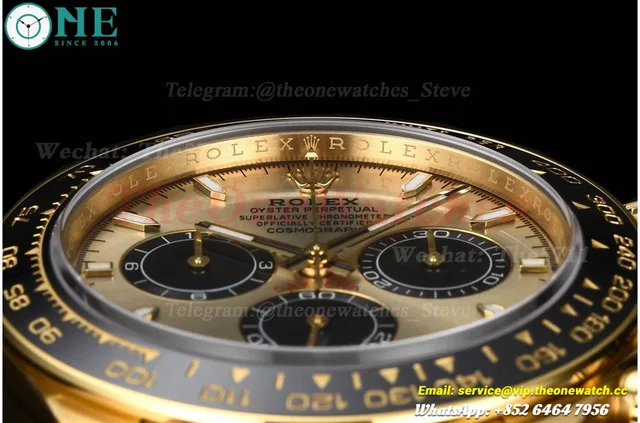 Daytona 126518 40mm YG/RU Gold/Black VSF V2 DD4131(Gain Weight) — photo 11