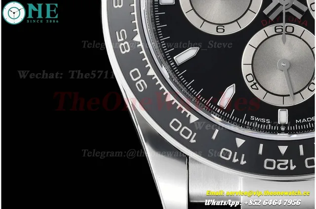 Daytona 126519 40mm SS/RU Black/Stk VSF V2 DD4131(Gain Weight) — photo 7