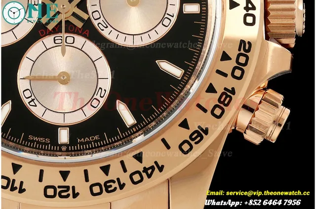 Daytona 126505 40mm RG/RG Black/Stk VSF V3 DD4131(Gain Weight) — photo 8