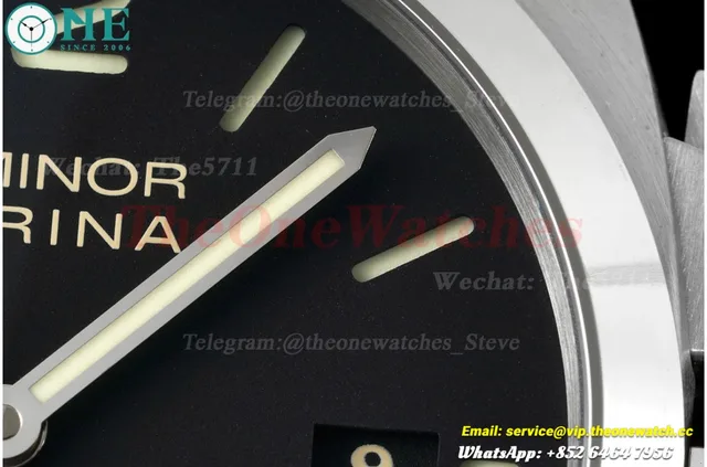 PAM1312 Lum. Marina Auto 44mm Black SS/LE VSF P9010 — photo 6