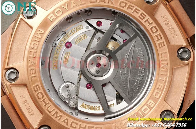 Royal Oak Offshore 44mm Michael Schumacher RG/RU Grey/Black JJF A3126 — photo 11