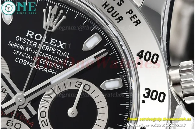 Daytona 116520 40mm SS/SS Black Dial VSF DD4130 — photo 9