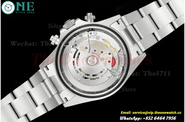 Daytona 116520 40mm SS/SS White Dial UFO UFO.F4130 (Free Sprung) — photo 17